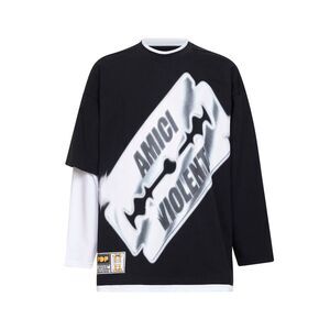 Pdf Men Two-Tone Jersey No Name Asymmetric T-Shirt